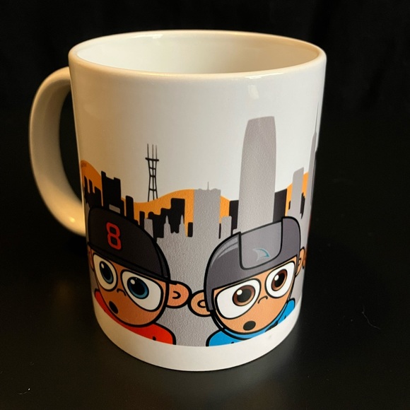 Sports Players Ceramic Coffee Mug - Picture 2 of 5